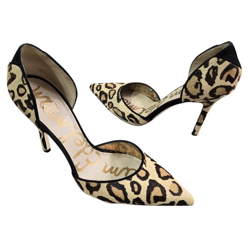 Sam Edelman Leopard Print Heels
